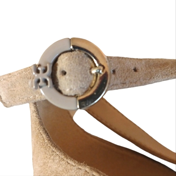 Sam Edelman Stacie Block Heel Suede Sandals size 6 - Picture 9 of 11